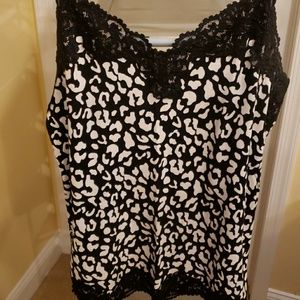 Lane Bryant lace trim cami